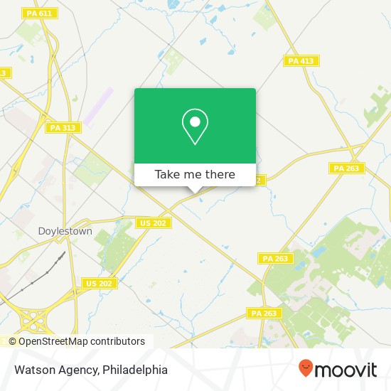Mapa de Watson Agency