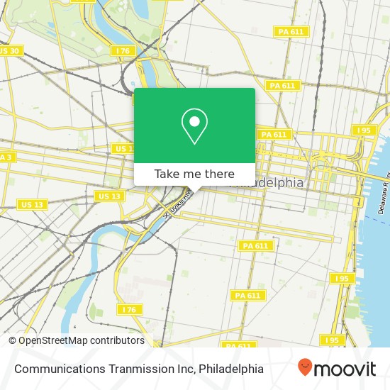 Communications Tranmission Inc map