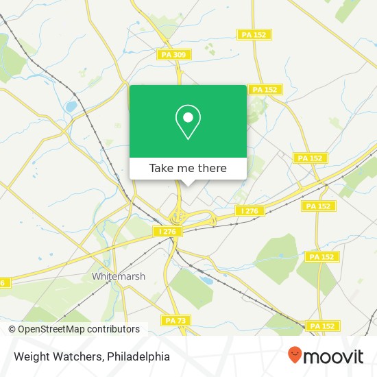 Weight Watchers map