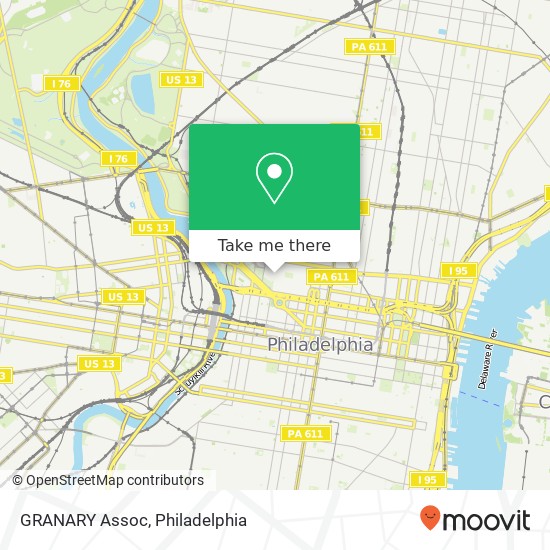 GRANARY Assoc map