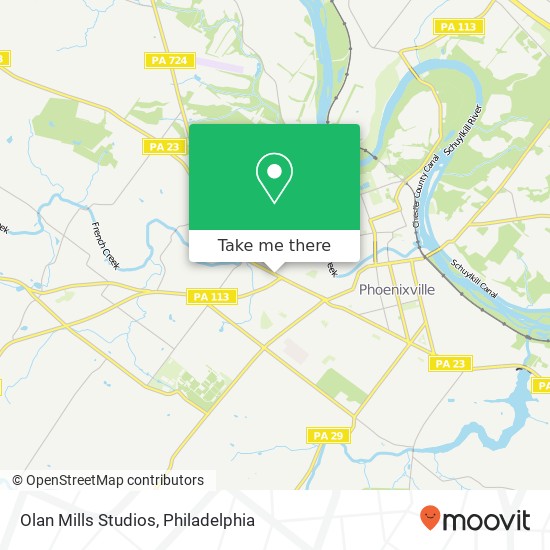 Olan Mills Studios map