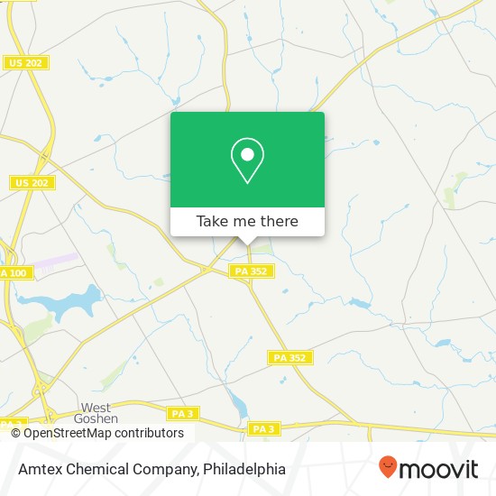 Amtex Chemical Company map