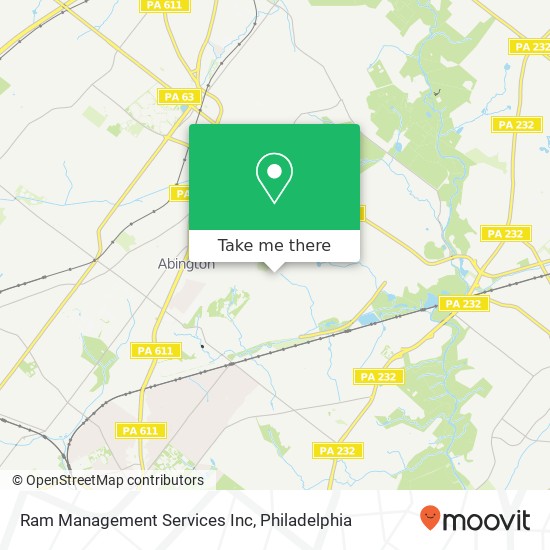 Mapa de Ram Management Services Inc