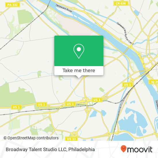 Broadway Talent Studio LLC map