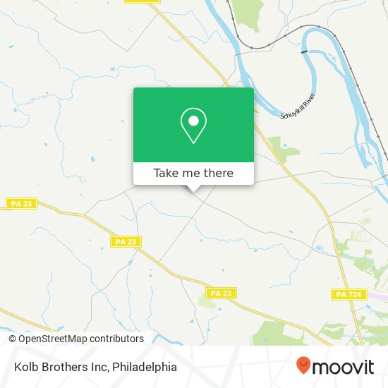 Mapa de Kolb Brothers Inc
