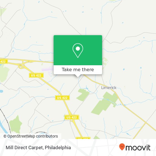 Mill Direct Carpet map