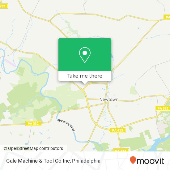 Mapa de Gale Machine & Tool Co Inc