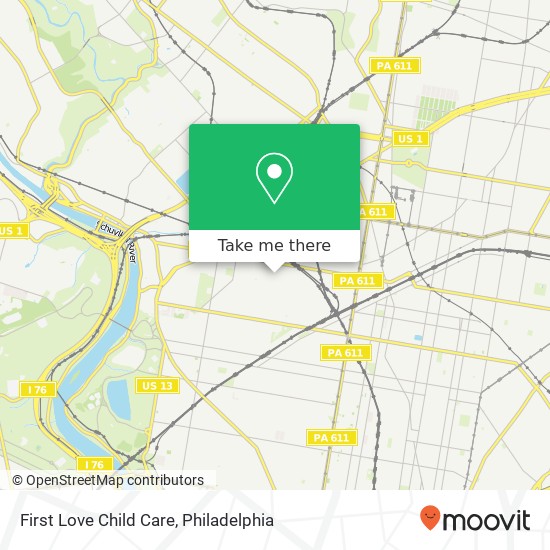 First Love Child Care map