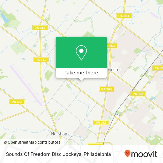 Mapa de Sounds Of Freedom Disc Jockeys