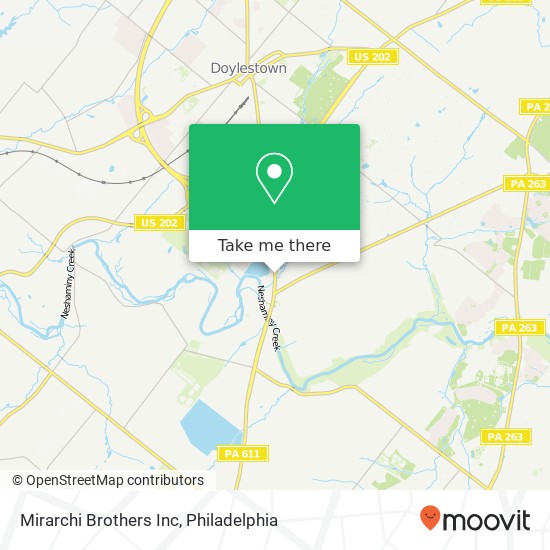 Mapa de Mirarchi Brothers Inc