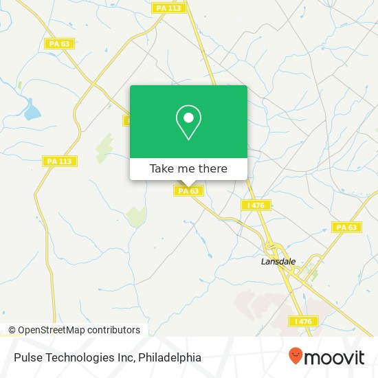 Mapa de Pulse Technologies Inc