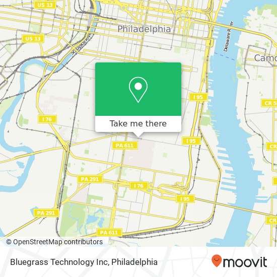 Bluegrass Technology Inc map