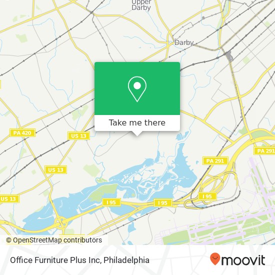 Office Furniture Plus Inc map