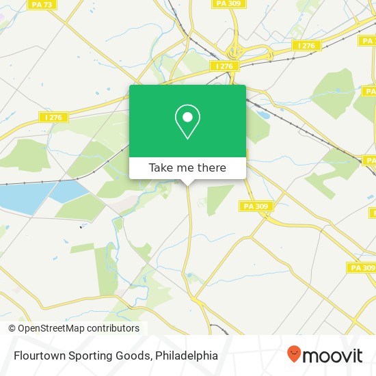 Mapa de Flourtown Sporting Goods