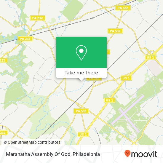 Maranatha Assembly Of God map