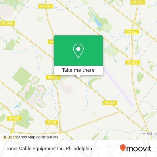 Toner Cable Equipment Inc map