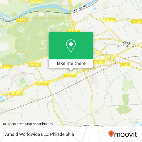 Arnold Worldwide LLC map
