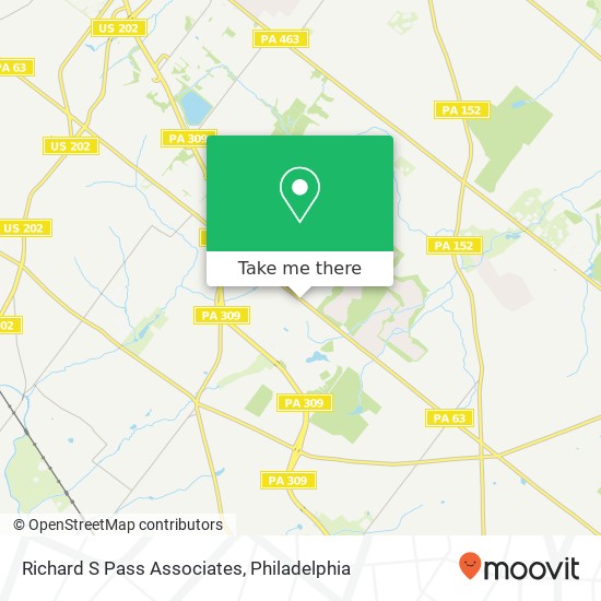 Mapa de Richard S Pass Associates