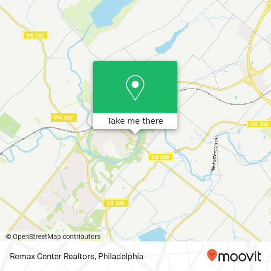 Remax Center Realtors map