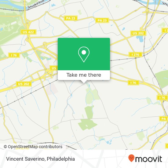 Mapa de Vincent Saverino