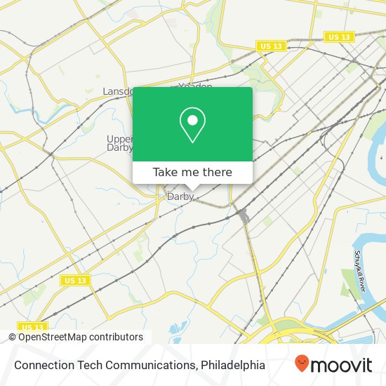 Connection Tech Communications map
