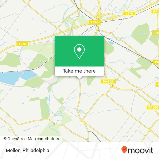 Mellon map