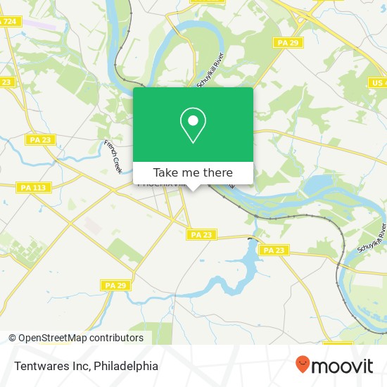 Tentwares Inc map