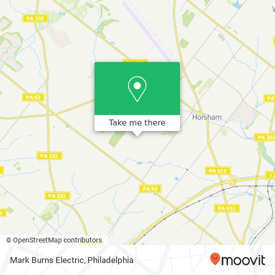 Mapa de Mark Burns Electric