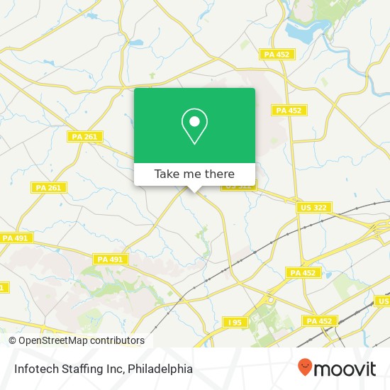 Infotech Staffing Inc map