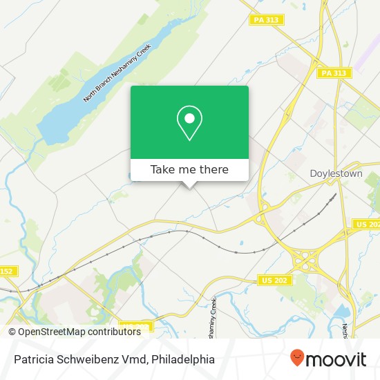 Patricia Schweibenz Vmd map