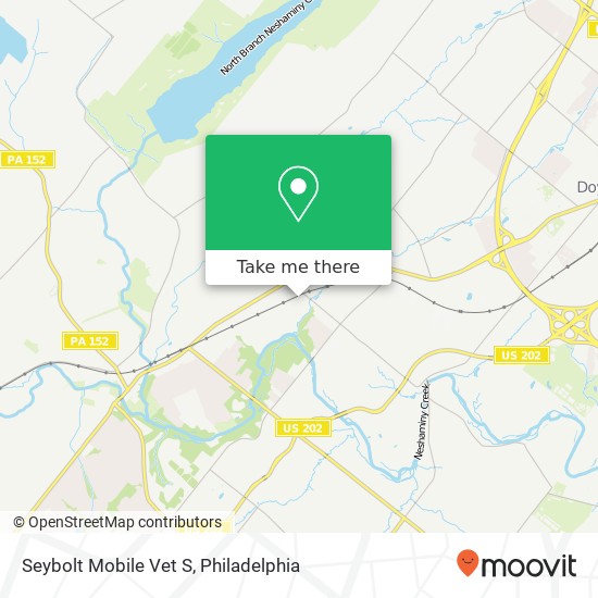 Mapa de Seybolt Mobile Vet S