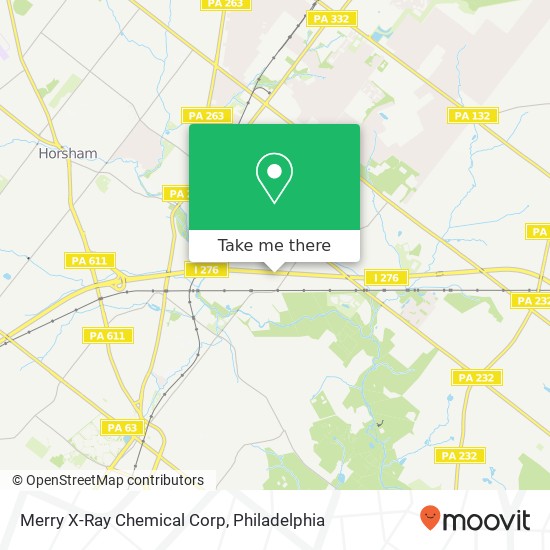 Merry X-Ray Chemical Corp map