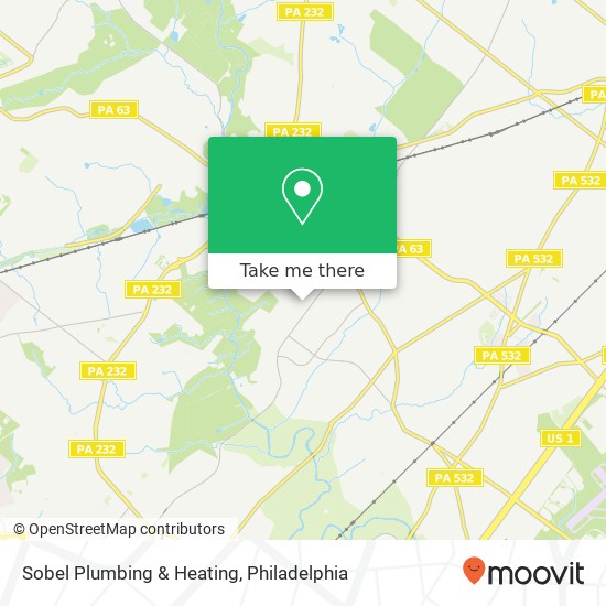 Sobel Plumbing & Heating map