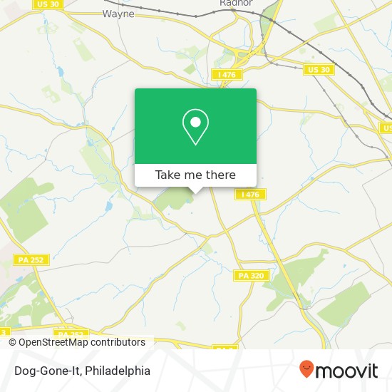 Dog-Gone-It map