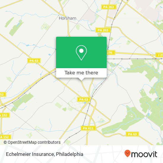Echelmeier Insurance map