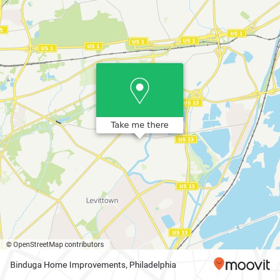 Binduga Home Improvements map