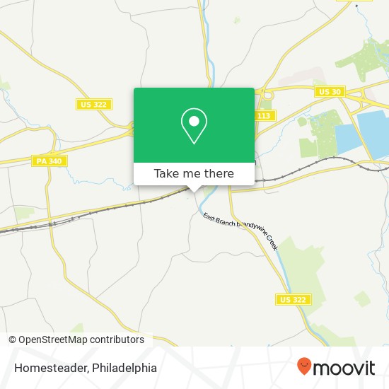 Homesteader map