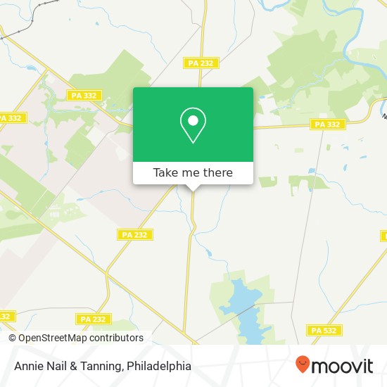 Annie Nail & Tanning map