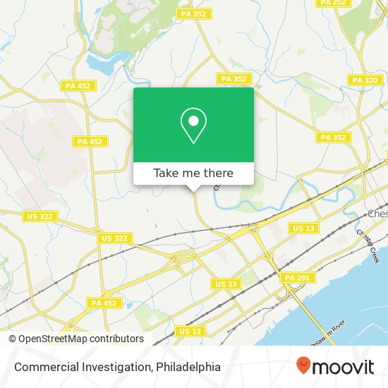Commercial Investigation map