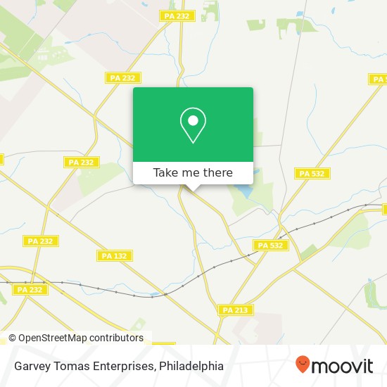 Mapa de Garvey Tomas Enterprises