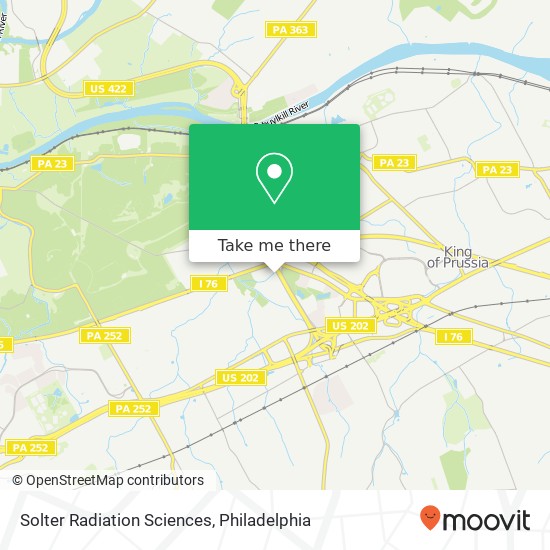 Mapa de Solter Radiation Sciences