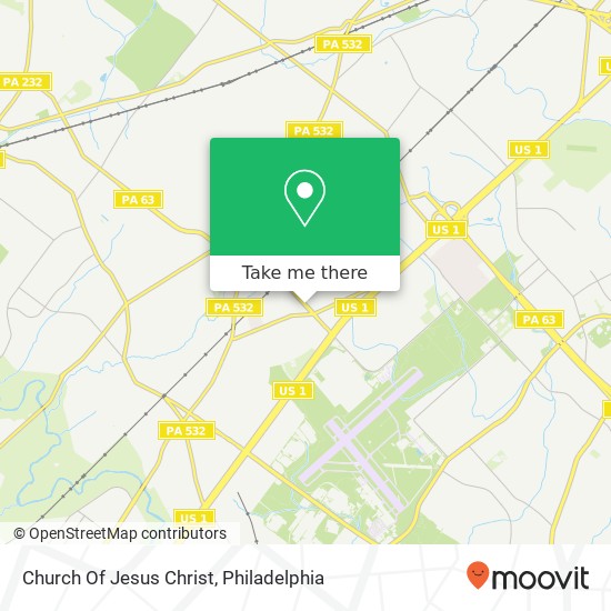 Church Of Jesus Christ map