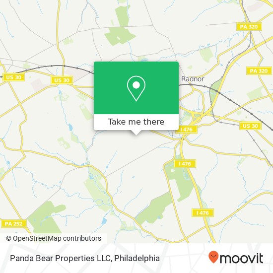 Mapa de Panda Bear Properties LLC