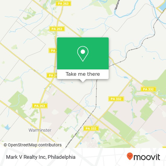 Mark V Realty Inc map