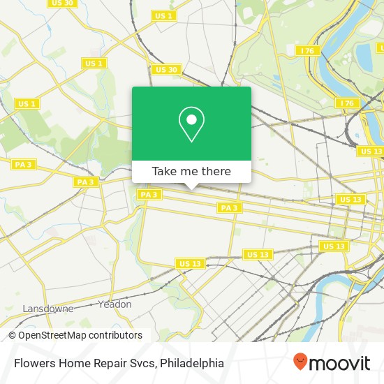 Flowers Home Repair Svcs map