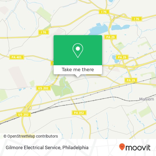 Gilmore Electrical Service map