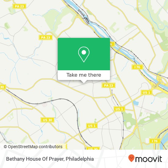 Mapa de Bethany House Of Prayer