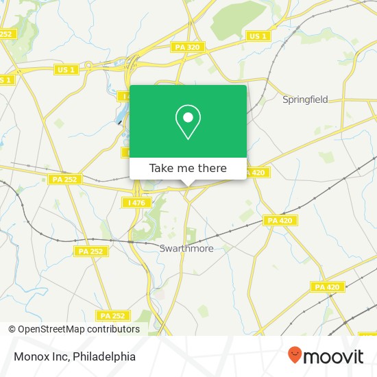 Mapa de Monox Inc