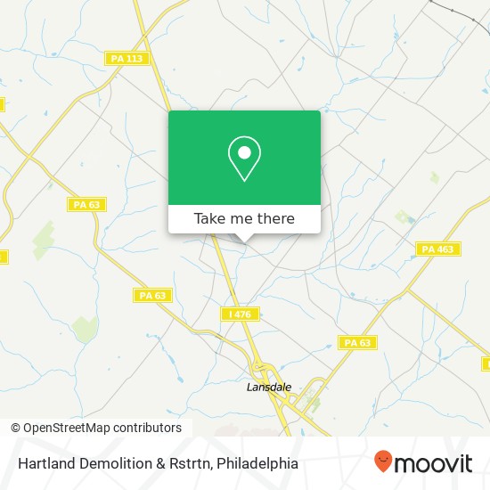 Mapa de Hartland Demolition & Rstrtn