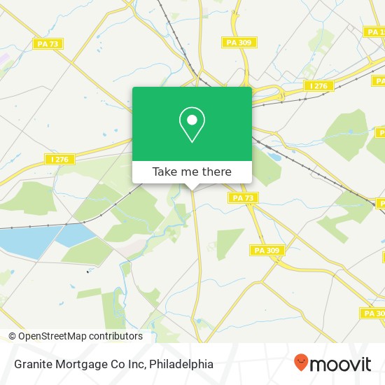 Granite Mortgage Co Inc map